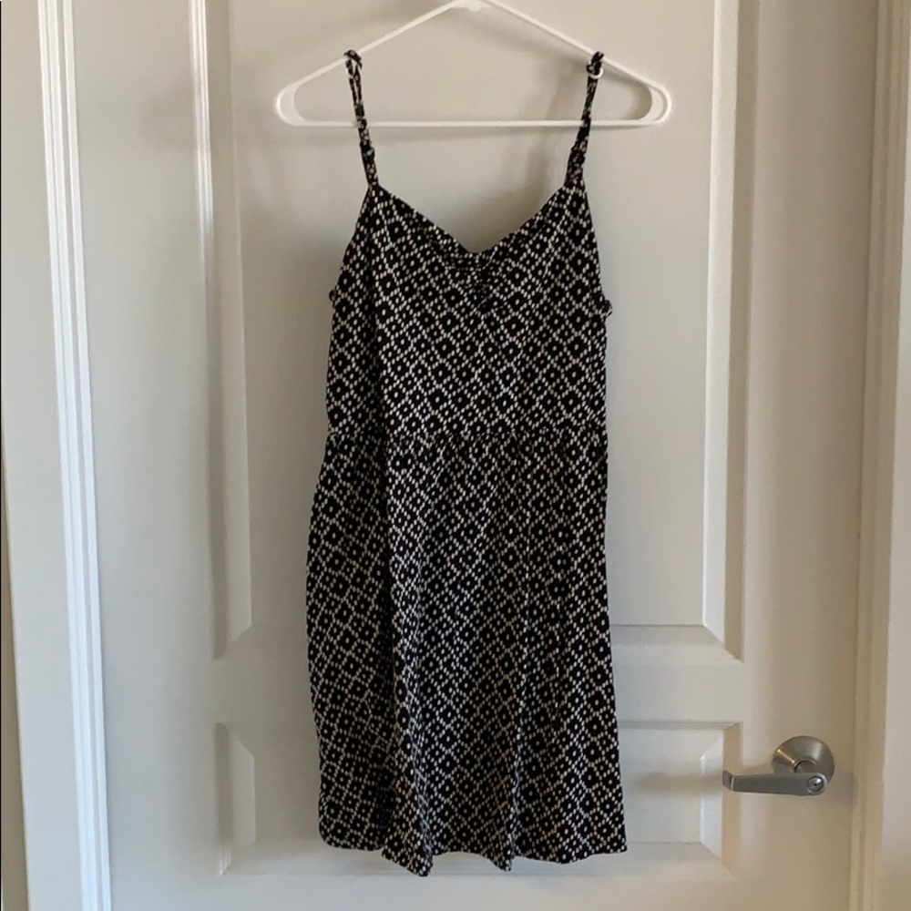 Black and white dress